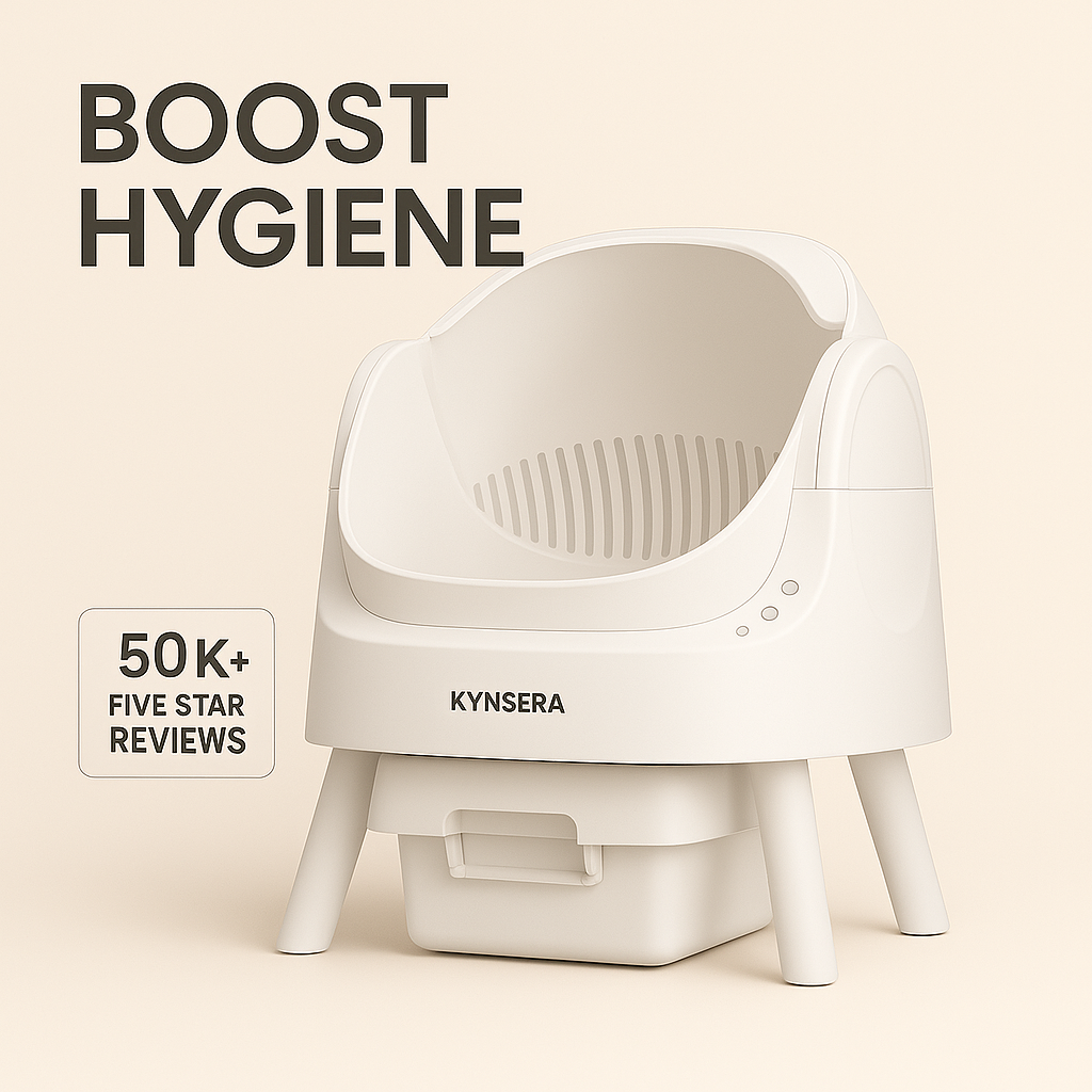 Self-Cleaning Cat Litter Box