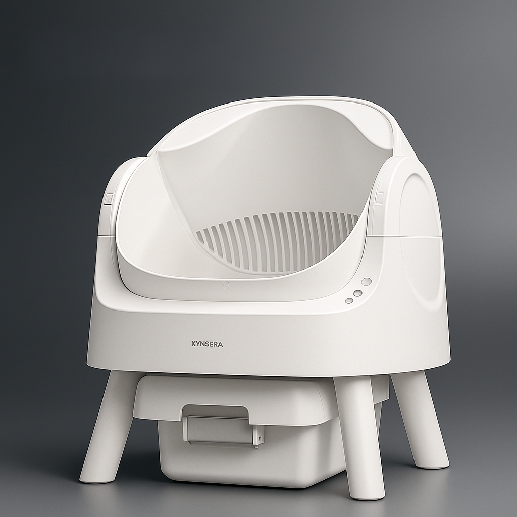 Self-Cleaning Cat Litter Box